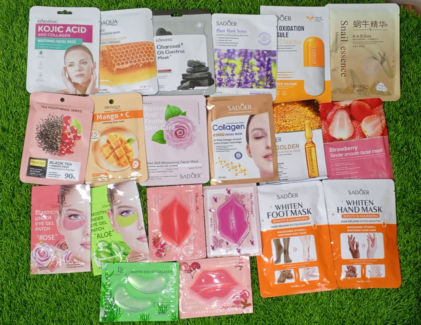Deal Sadoer & Bioaqua Facial Sheet Mask Collection