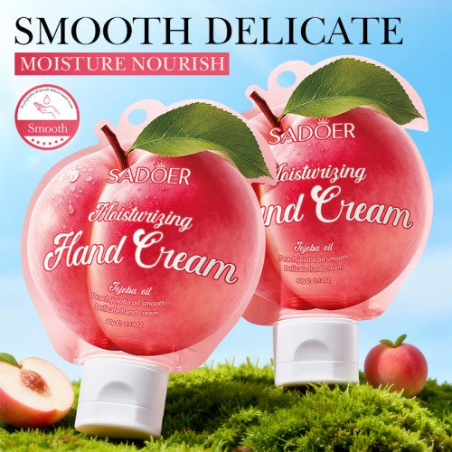 Sadoer Moisturizing Jojoba Oil Peach Hand Cream 60g