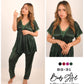Body Girl Satin Night Suit – Code AB011 (2-Piece Set)Silk Fabric