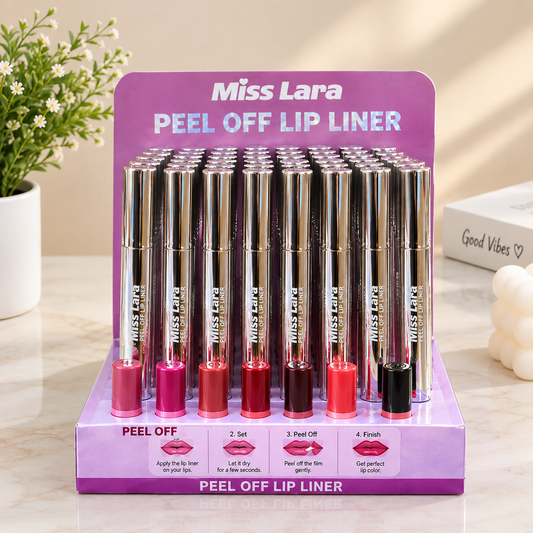 Miss Lara Peel-Off Lip Liner – Long-Lasting Lip Tattoo (6 Shades)