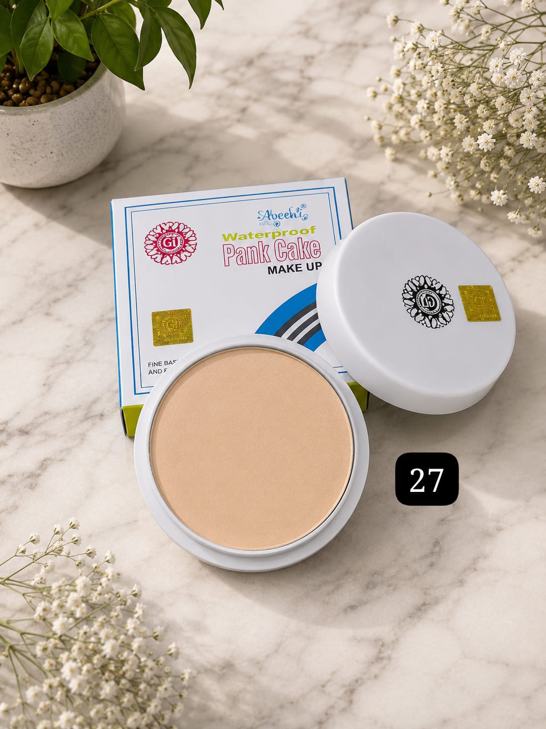 Khwaish Waterproof Pank Cake Make Up
