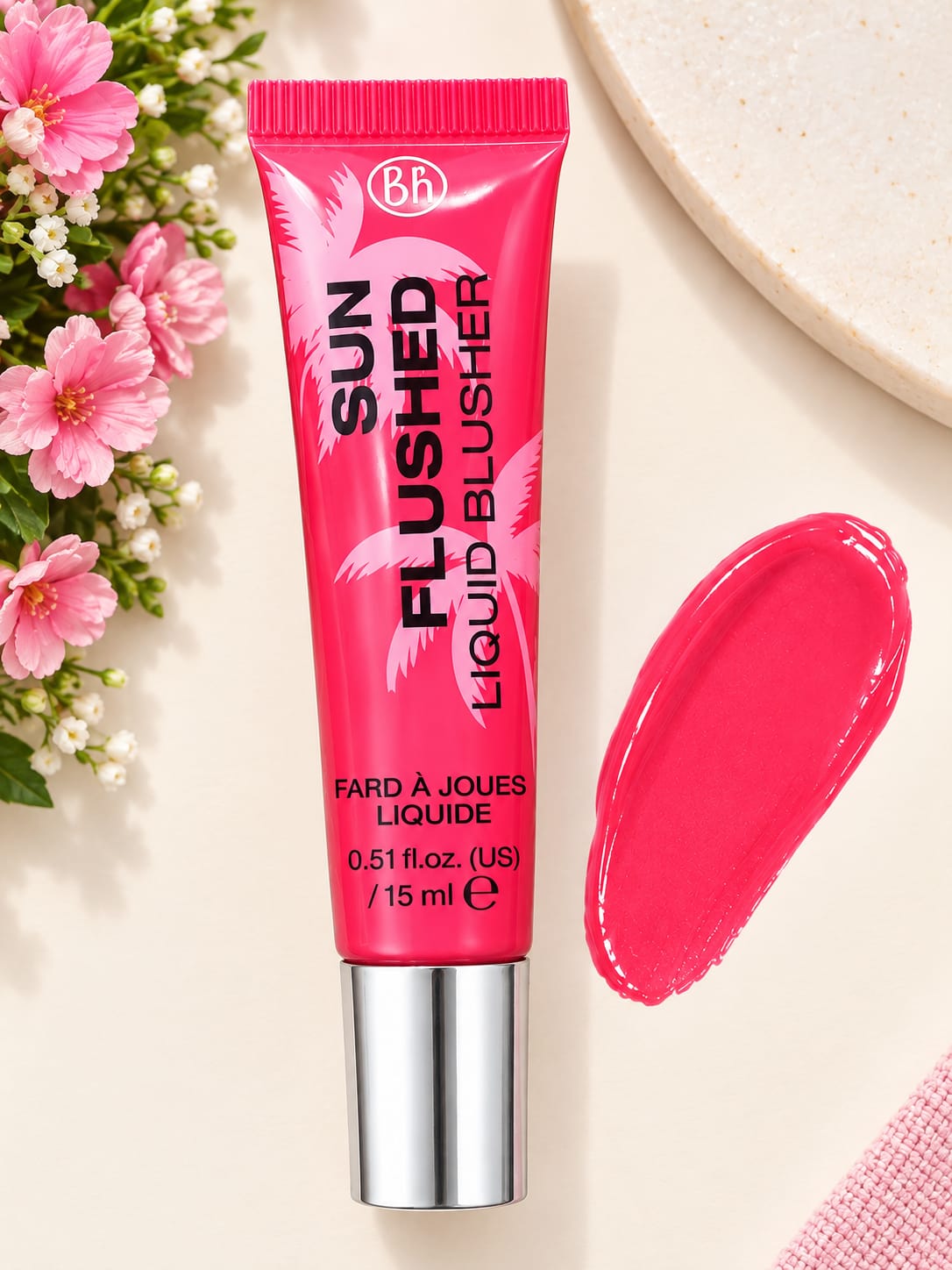 bh Cosmetics Sun Flushed Liquid Blusher (set of 4)