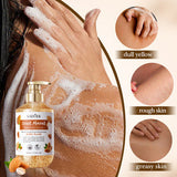 Sadoer Sweet Almond Scrub Moisturizing Body Wash – 500ml
