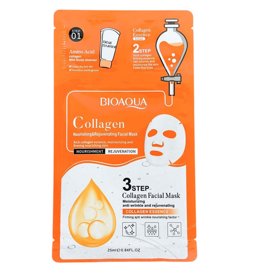 BIOAQUA 3steps Whitening Facial  Mask