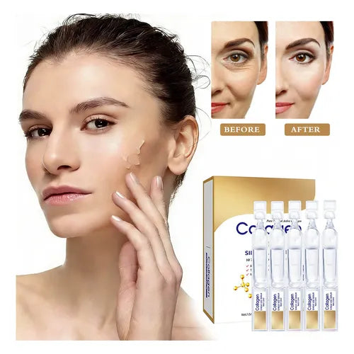 Sadoer Pure Natural Nano-Collagen Single Use Serum Ampoules – Anti-Aging & Skin Firming 1.5ml * 10pcs