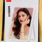 KBroad Mirror Wireless Speaker (Model: KTS-2221), a tabletop makeup vanity mirror featuring built-in LED front lighting and an integrated wireless Bluetooth speaker