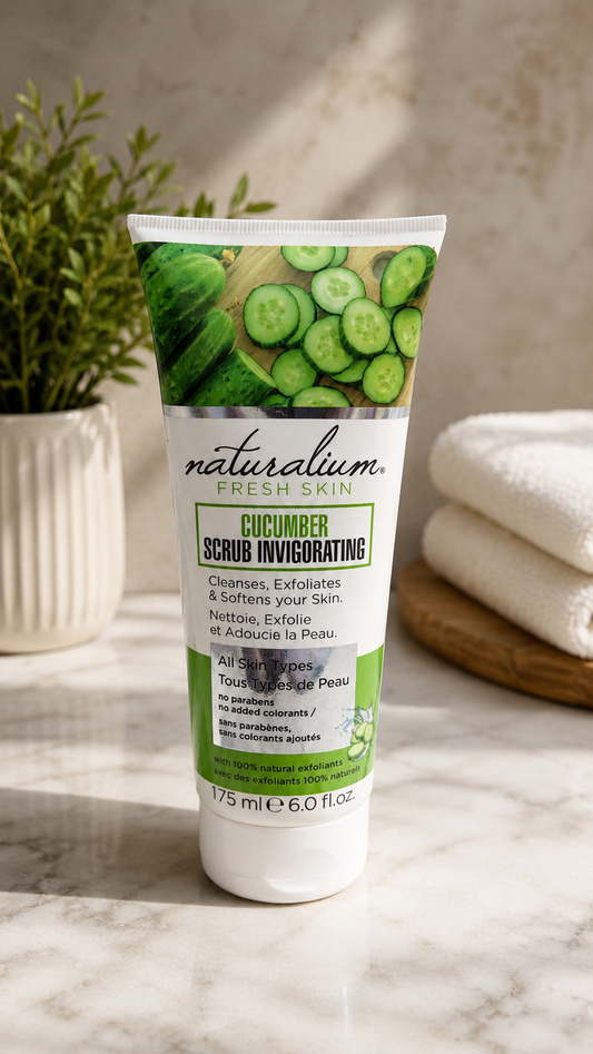 Naturalium Fresh Skin Scrub Invigorating 175ml