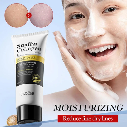 Sadoer Snail Collagen Gentle Cleanser Face wash 100g
