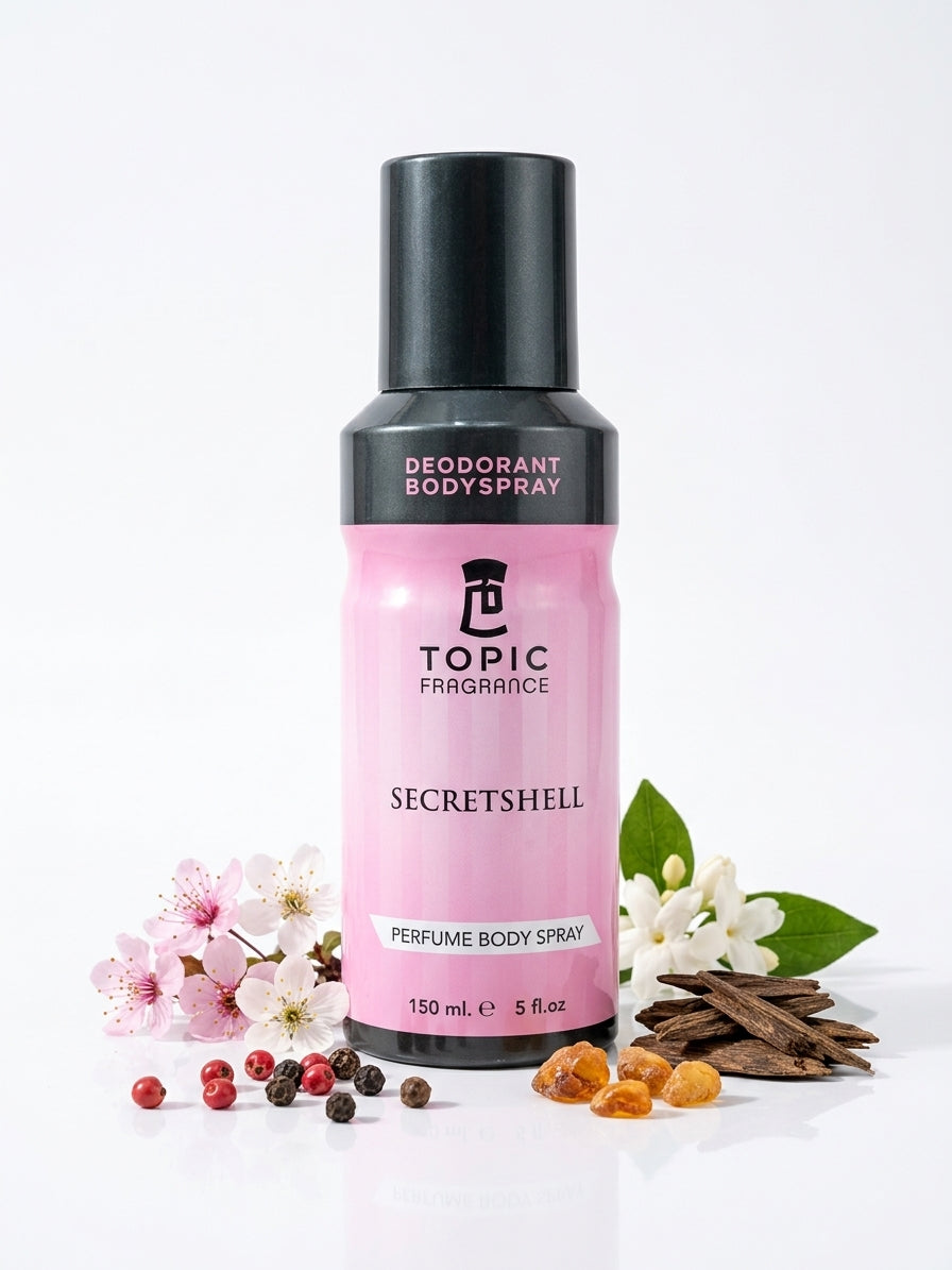 Topic Fragrance Deodorant Body Spray – 150ml