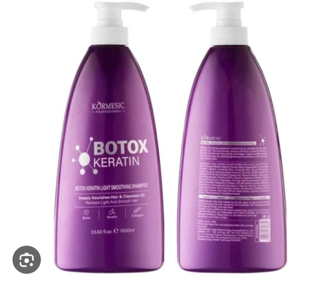 Kormesic Botox Keratin Light Smoothing Shampoo 1000ml