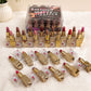 3Q Beauty Matte Lipstick Set – 12 Shades (Gold Edition)