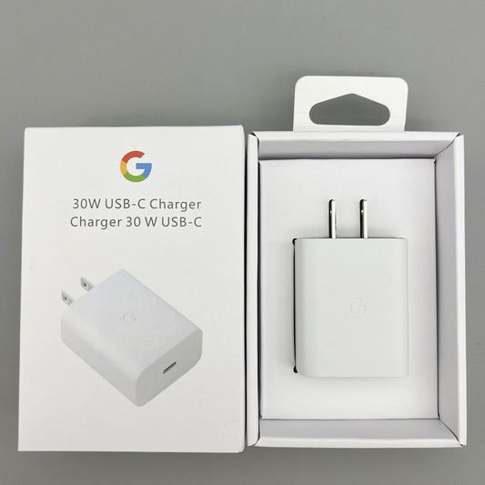 Google 30W USB-C Charger – Fast Charging Power Adapter