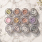 3D Shimmer Eyeshadow Pots –set of 12