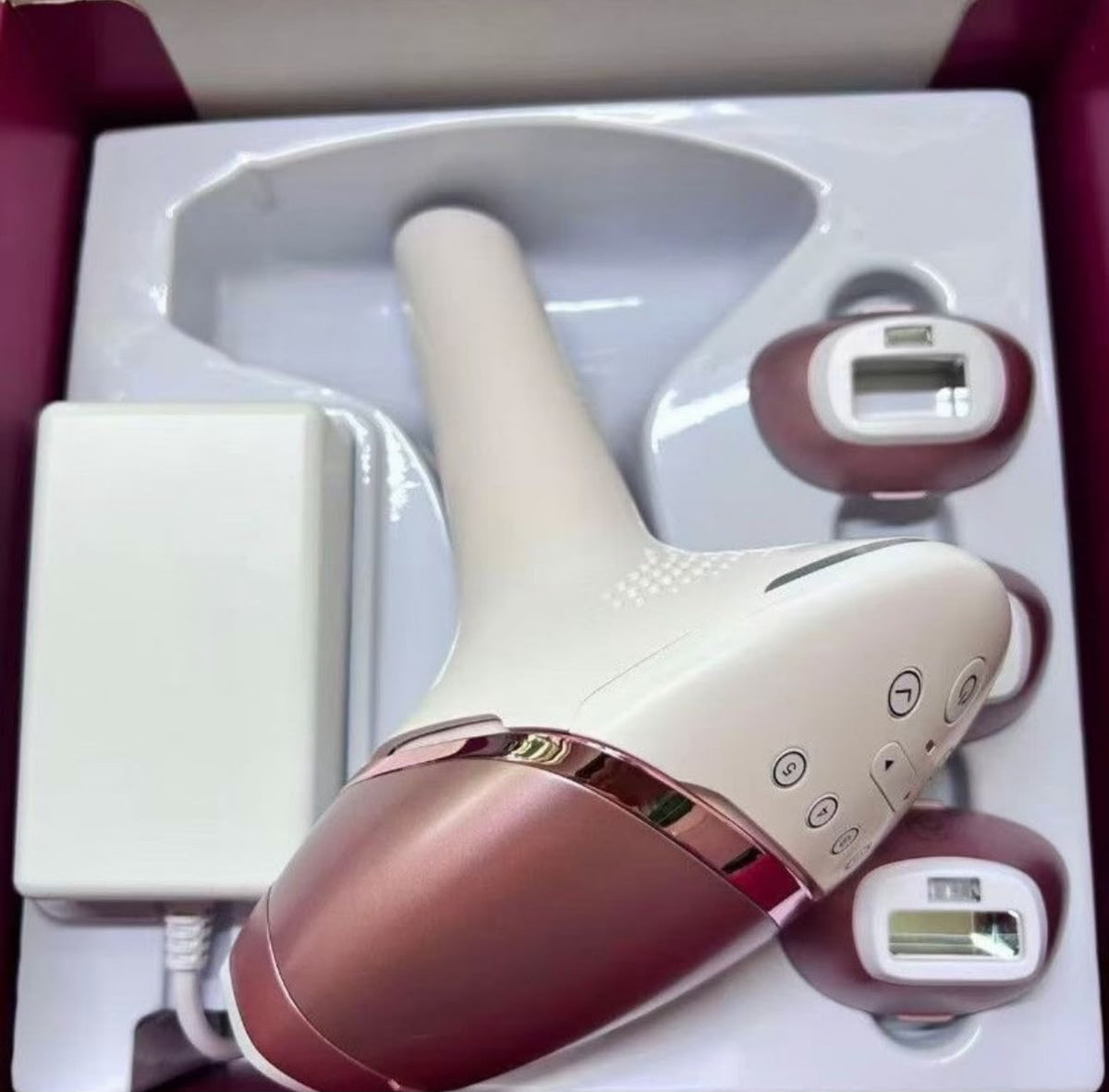 IPL Hair Removal Device -3-in-1 With Interchangeable Head