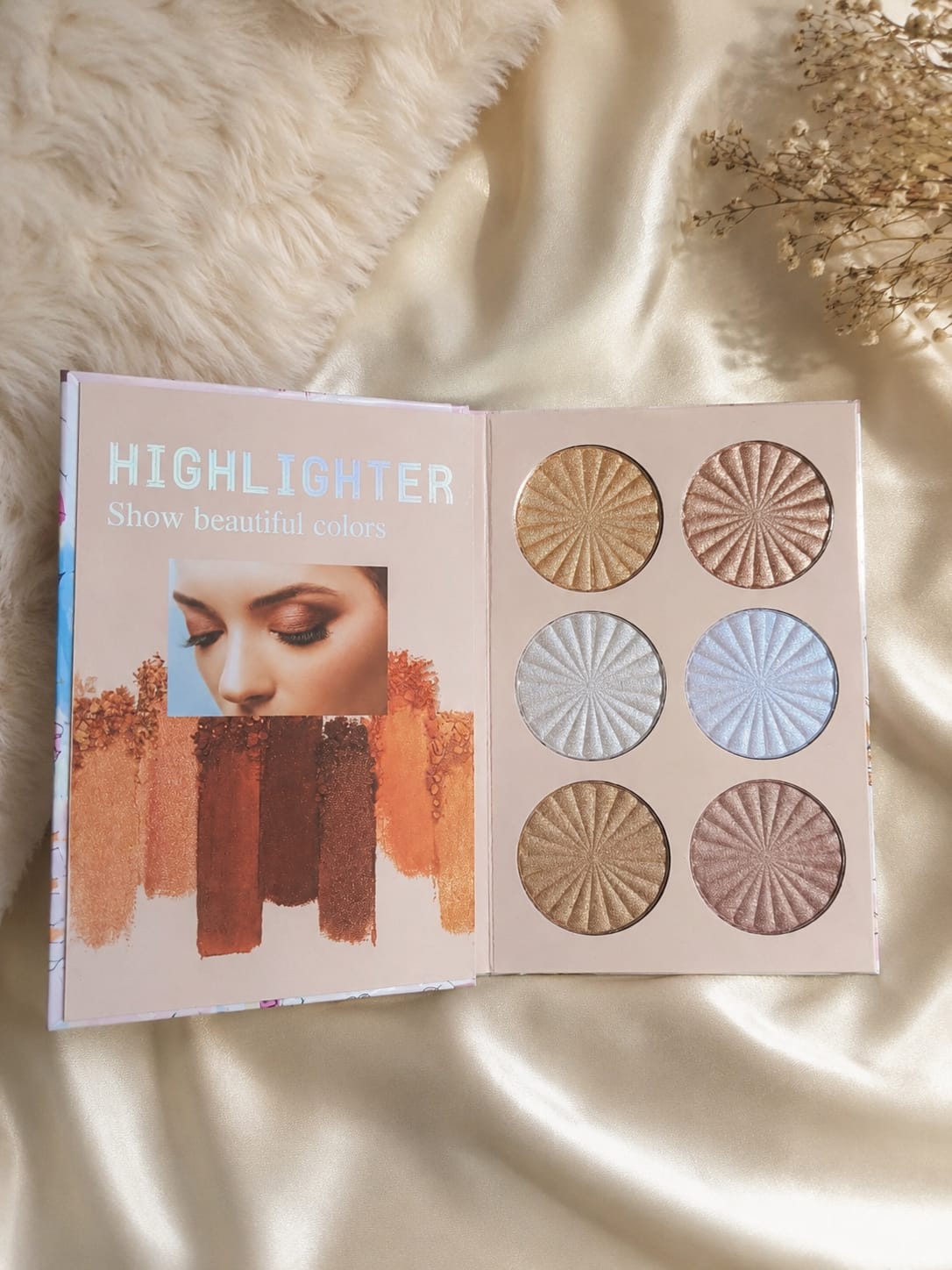 4in1-Pan Blusher Palette – Show Beautiful Colors