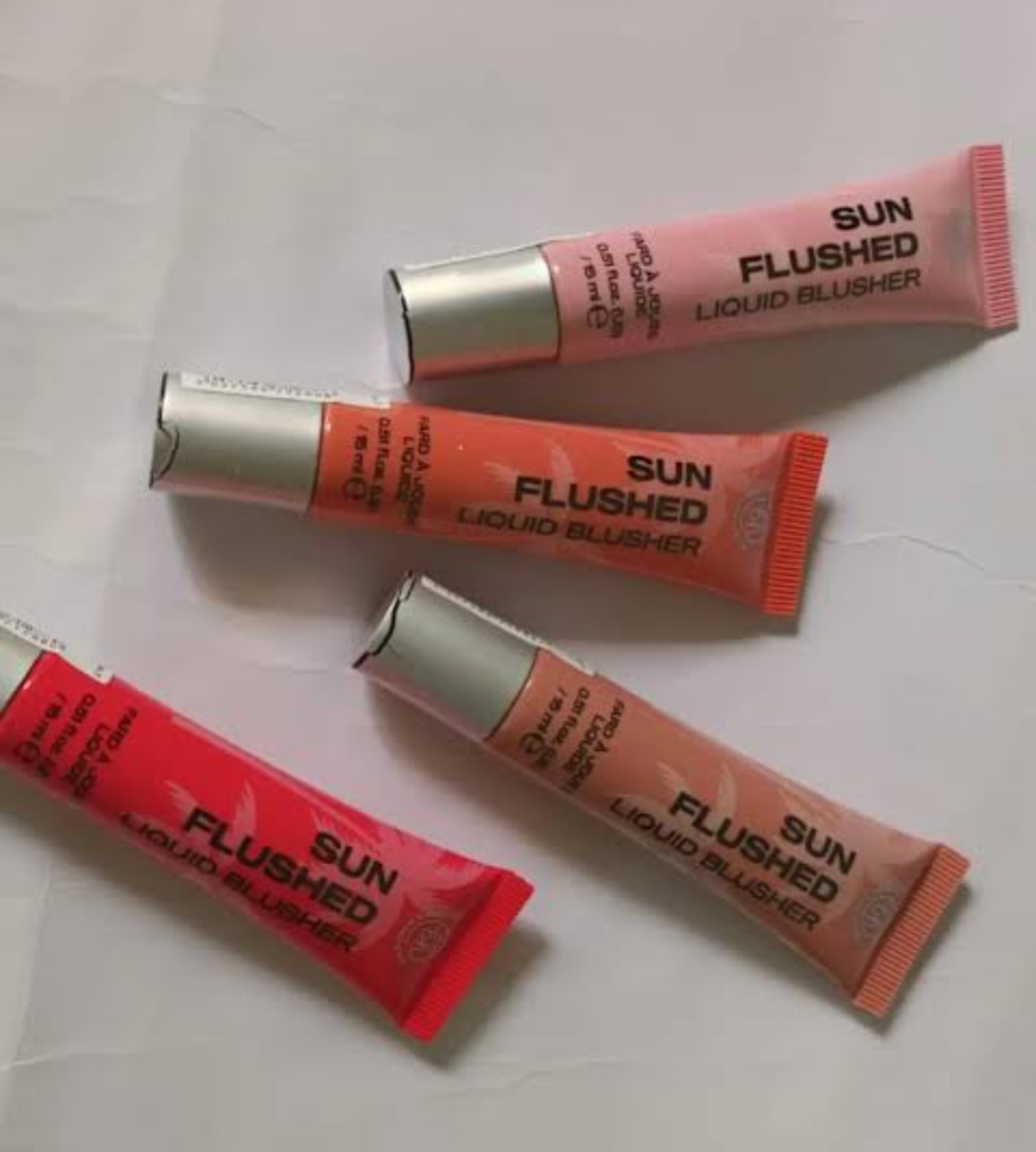 bh Cosmetics Sun Flushed Liquid Blusher (set of 4)