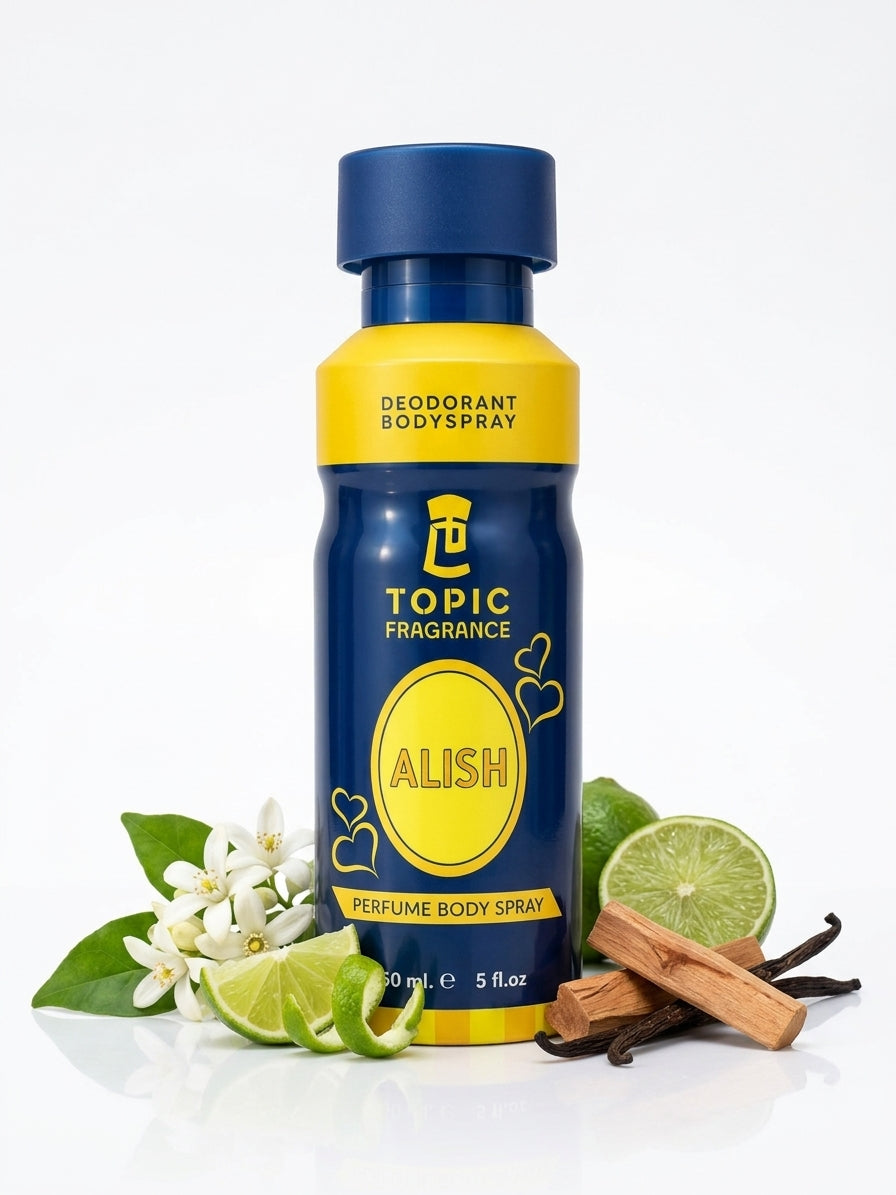 Topic Fragrance Deodorant Body Spray – 150ml