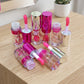 Glitter Lip Oil – Nourishing & Hydrating Lip Gloss with Gold Flakes