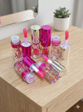 Glitter Lip Oil – Nourishing & Hydrating Lip Gloss with Gold Flakes
