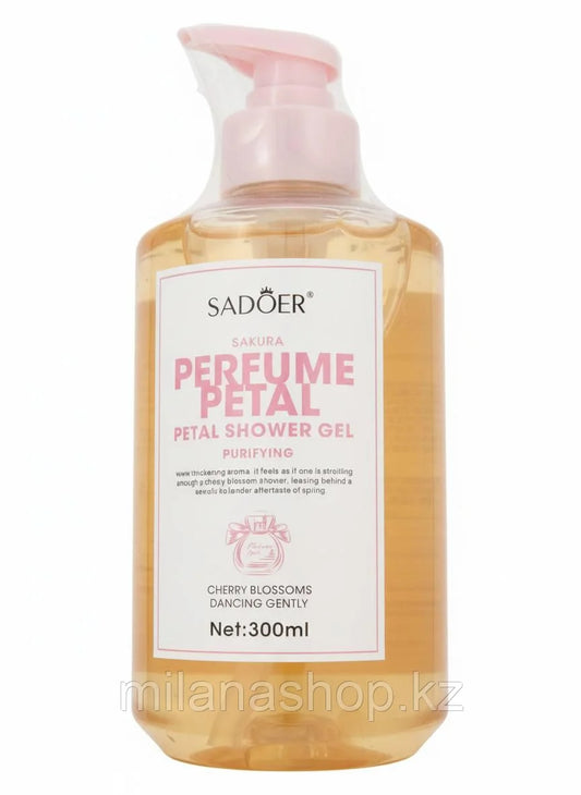 Sadoer Rose Perfume Petal Shower Gel 300ml