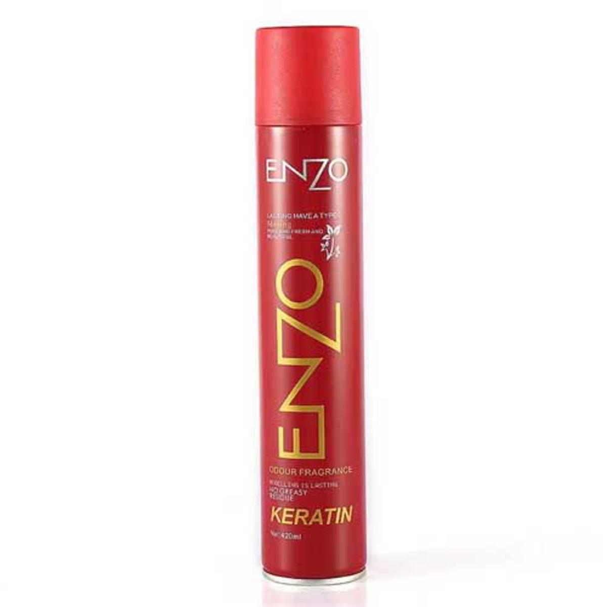 ENZO professional keratin hair spray 420ml