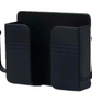 Wall-Mounted Phone Holder & Charging Organizer with Side Hooks