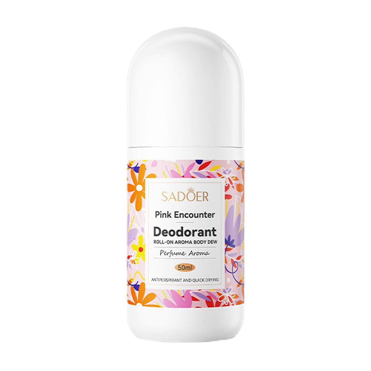 Sadoer Blue Wind Chimes Roll-On Deodorant 50ml – Antiperspirant Perfume Aroma Body Dew