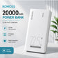 ROMOSS 20000mAh 22.5W Fast Charging Power Bank
