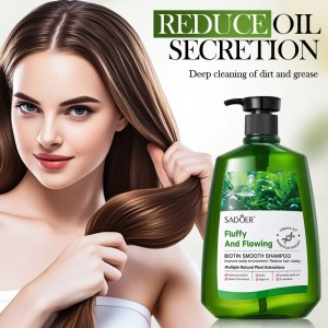 Sadoer Fluffy And Flowing Biotin Smooth Shampoo – Vitamin B7 & Botanical Extract Formula
