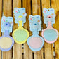 LUCK Unicorn Cushion Hair Brush – Pastel Collection