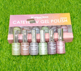 Katerina Beauty Cateye UV Gel Nail Polish – Set of 6
