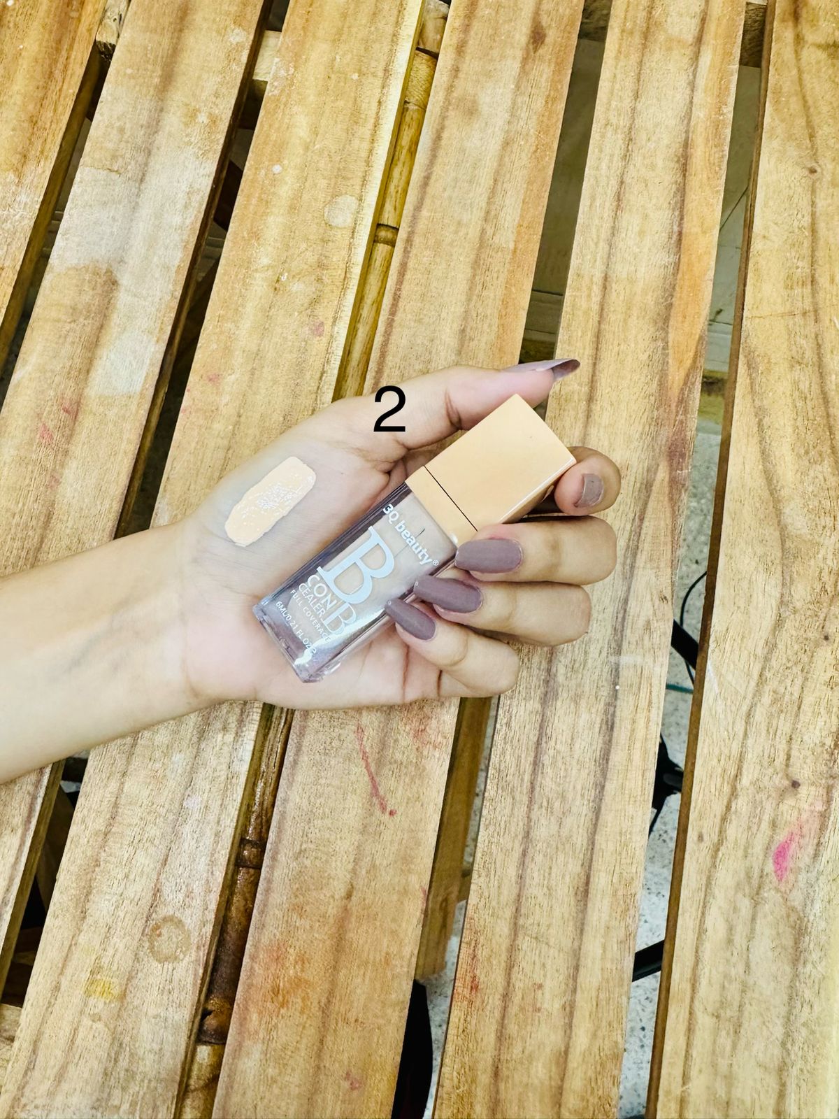 3Q Beauty B Con D Concealer – Full Coverage Liquid Concealer