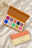 Sinfu Color 10-Pan Glitter Eyeshadow Palette – Vibrant Pearl Shimmer Eye Makeup