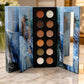 Colorina Pro-Artist Enchanted Palette – 10-Shade Luxury Book Eyeshadow Palette (Gold & Ice Edition)