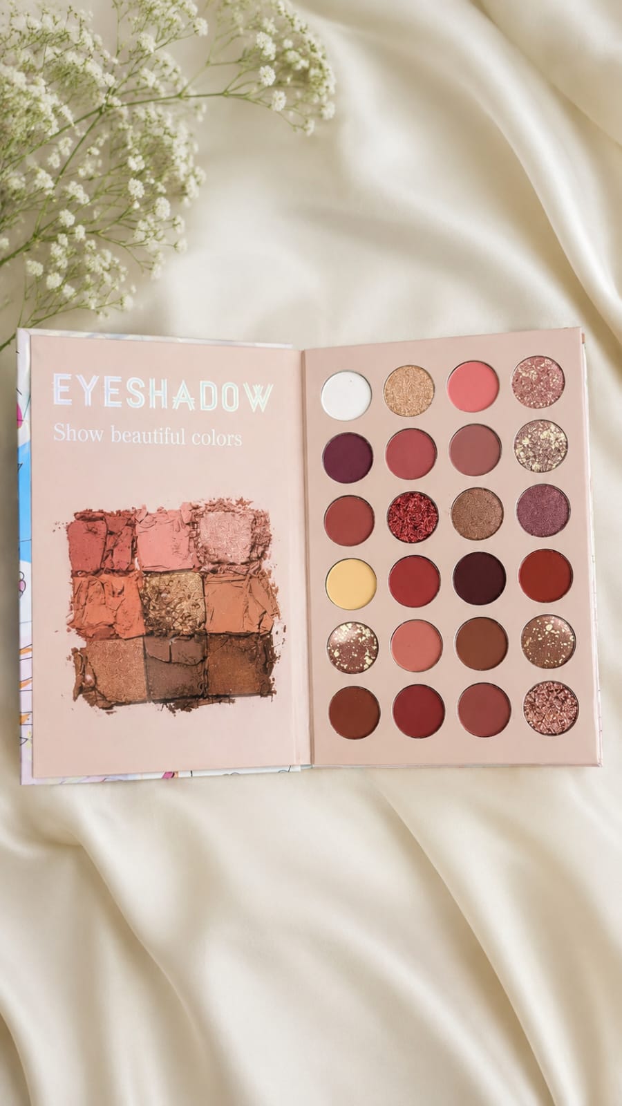 4in1-Pan Blusher Palette – Show Beautiful Colors