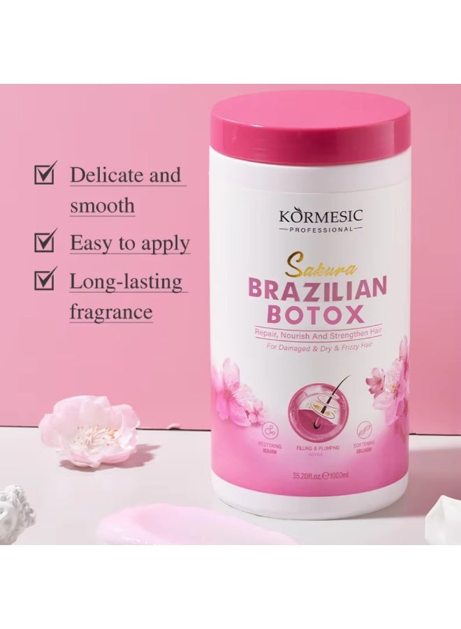 Kormesic Professional Sakura Brazilian Botox Hair Mask 1000ml