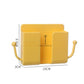 Wall-Mounted Phone Holder & Charging Organizer with Side Hooks