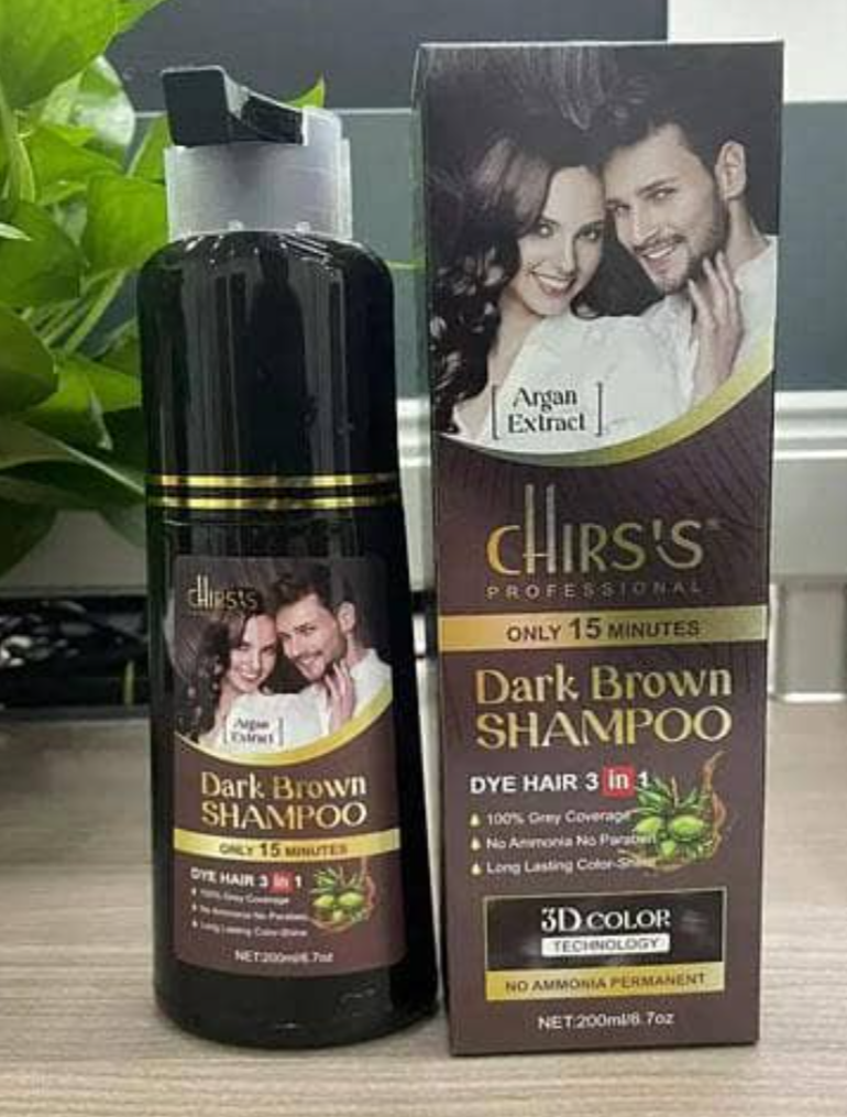 Chirs's Hair Color Shampoo 200ml