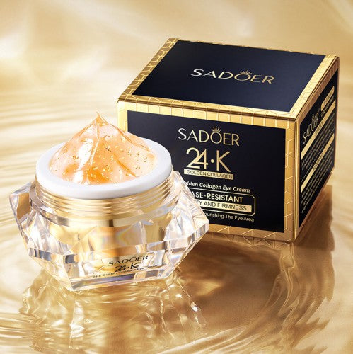 Sadoer 24K Golden Collagen Cream – Crease-Resistant -Smooth Face Cream 60g