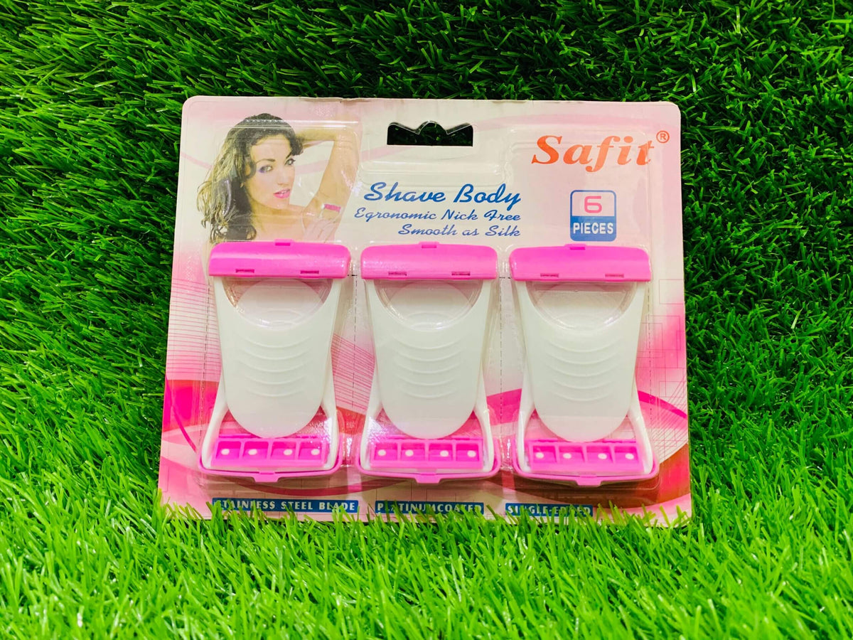 Safit Body Razor Pack of 6