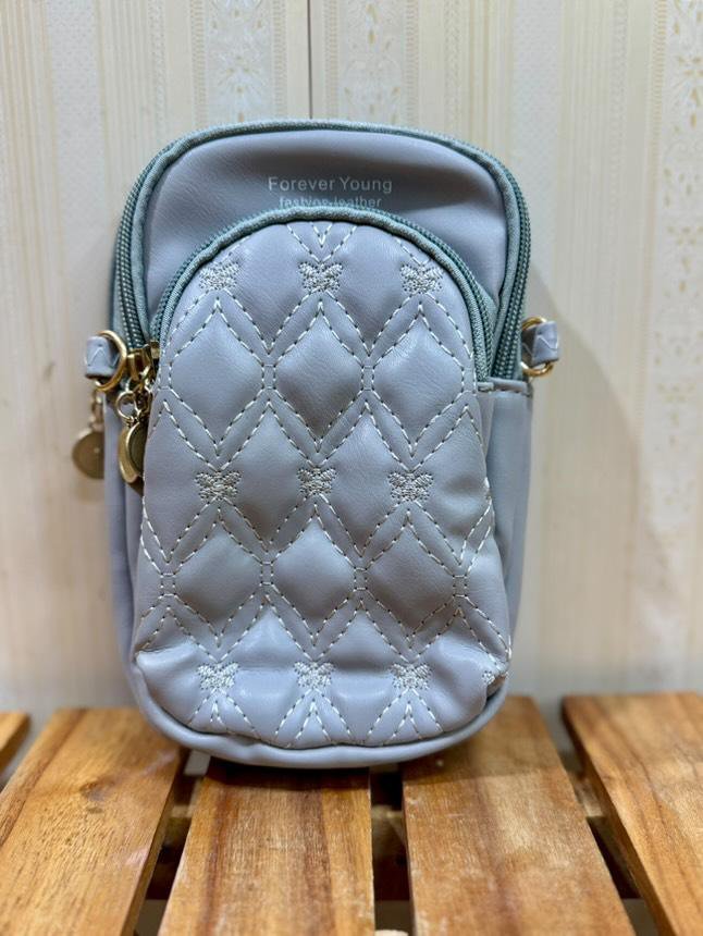 Forever Young Cross Body Bag with Triple Pockets - Image 3