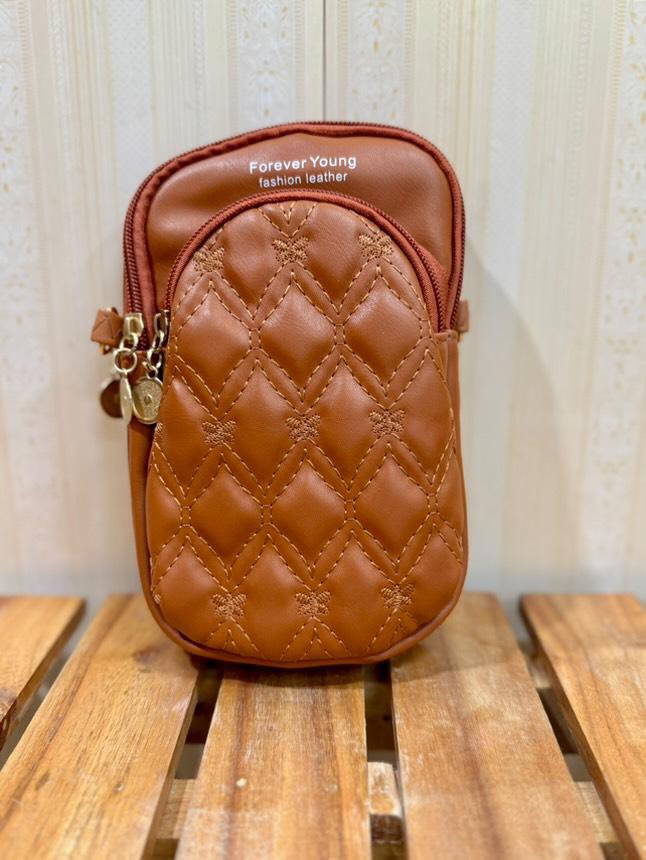 Forever Young Cross Body Bag with Triple Pockets - Image 5