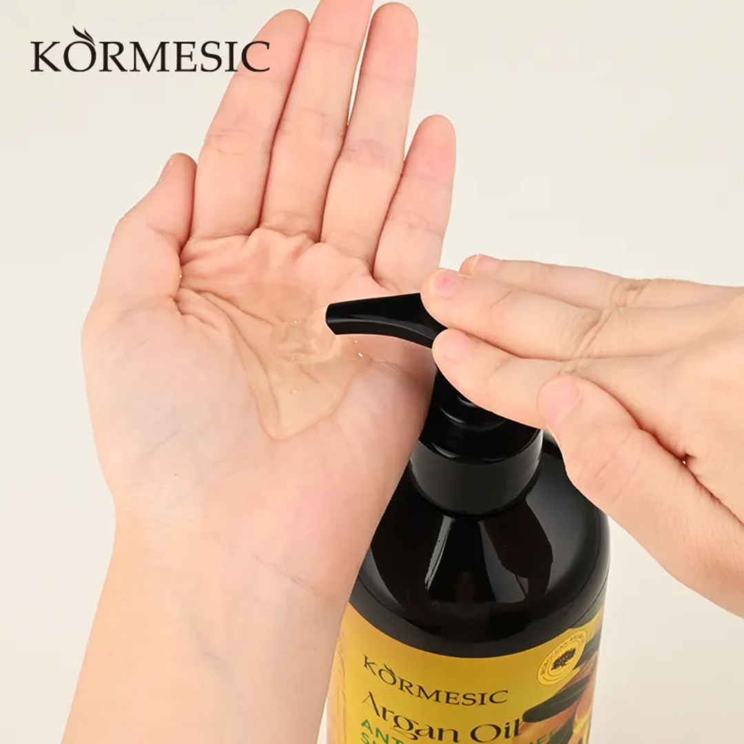 KORMESIC Argan Oil Anti-Dandruff Shampoo 500ml - Image 4