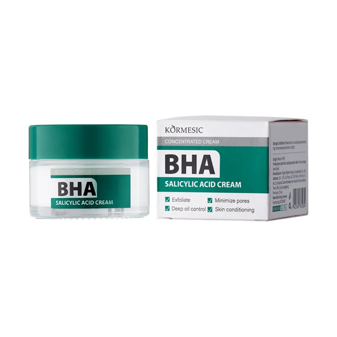 KORMESIC BHA Exfoliate Oil Control Minimize Pores Salicylic Acid Cream30g