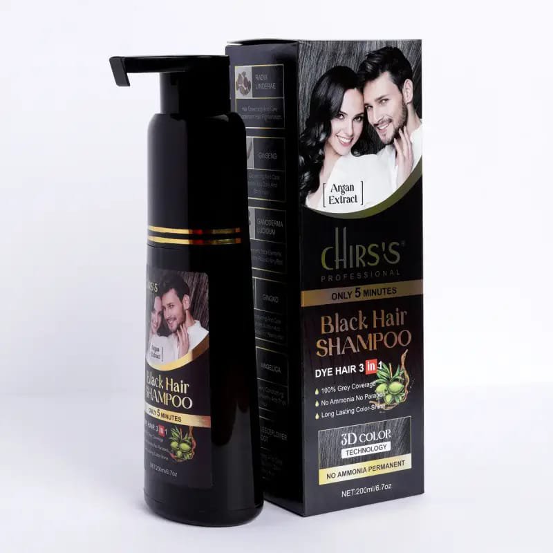 Chirs's Hair Color Shampoo 200ml - Image 3