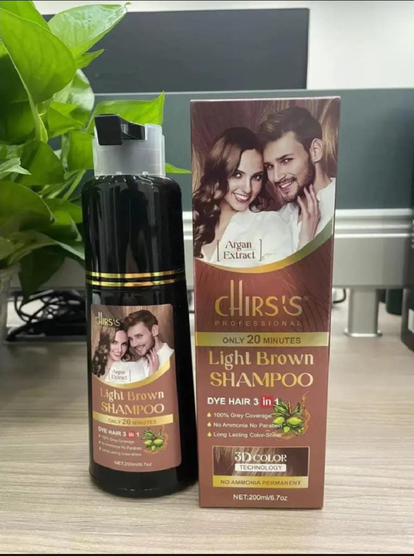 Chirs's Hair Color Shampoo 200ml - Image 4