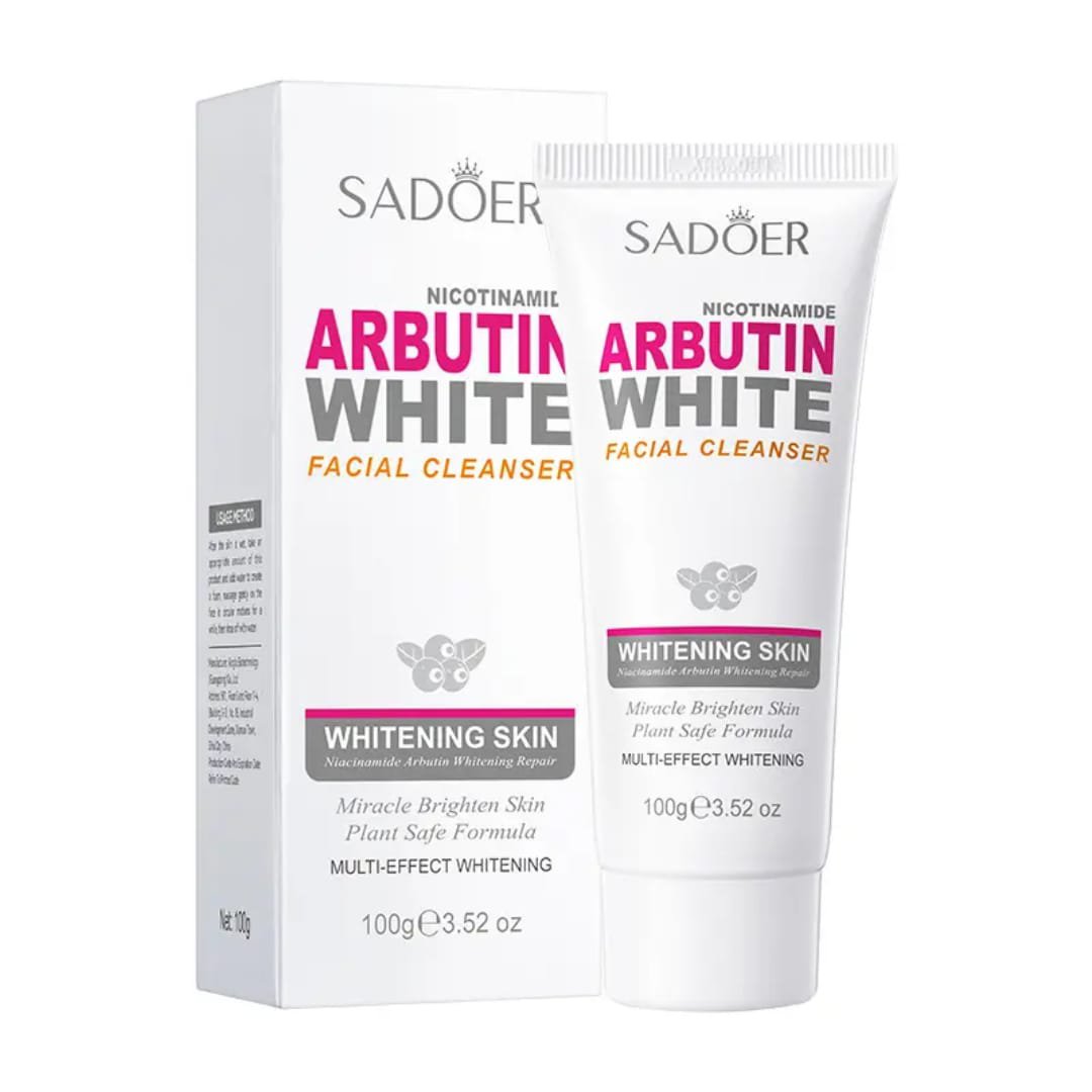 Sadoer Arbutin White Facial Cleanser 100g