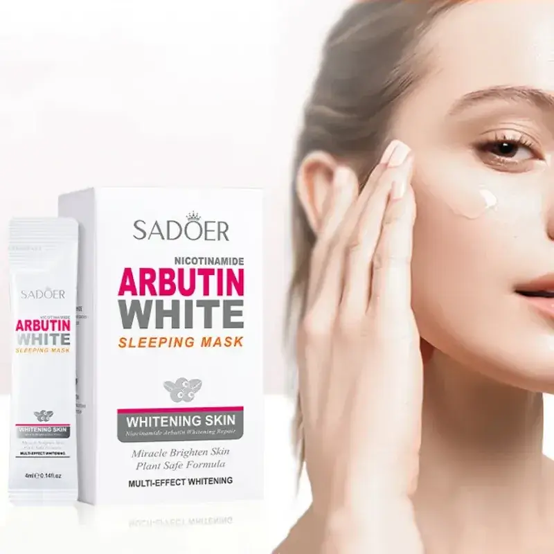 Sadoer Arbutin white Skin Sleeping Mask 4ml pack of 20 - Image 2