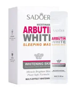 Sadoer Arbutin white  Skin Sleeping Mask 4ml pack of 20