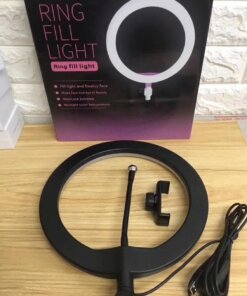 Alternative view of 26cm Selfie LED Ring Fill Light with 7ft Tripod Mobile Stand Best for Live Streaming and Contact Creation